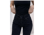 Black Glittery Jeans - Image 