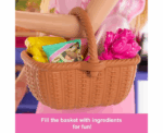 Girls Doll Playset Market Theme Barbie - Image 