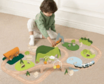 NEW NATURAL TRAIN SET - Image 