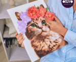 OKTO A CAT IN A FLOWER CROWN - Image 