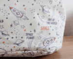 Space Printed Storage Basket - Image 