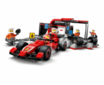 LEGO F1 Pit Stop And Pit Crew With Ferrari Car 60443 - Image 
