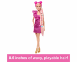 Barbie Fun And Fancy Hair Doll With Extra Long Colorful Blonde Hair - Image 