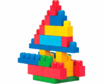 MEGA BLOKS First Builders Toddler Blocks Toys Set 80PCS - Image 