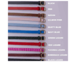 Strap Leather Bracelet with Charms - Image 