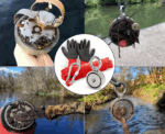 Double-Sided 48mm Metal Fishing Magnet Set in 3pcs - Image 