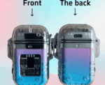 Windproof Dual Arc USB Rechargeable Lighter - Image 