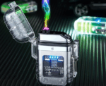 Windproof Dual Arc USB Rechargeable Lighter - Image 