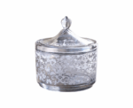 Soda Lime Glass Sugar Pot - Image 