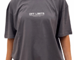 UNISEX - OFF LIMITS T-Shirt - Dark grey - Image 