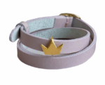 Strap Leather Bracelet with Charms - Image 