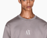 Armani Exchange - Crewneck Cotton Sweatshirt - Image 