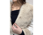 Bella Jacket In Beige - Image 