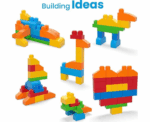 MEGA BLOKS First Builders Toddler Blocks Toys Set 150PCS - Image 