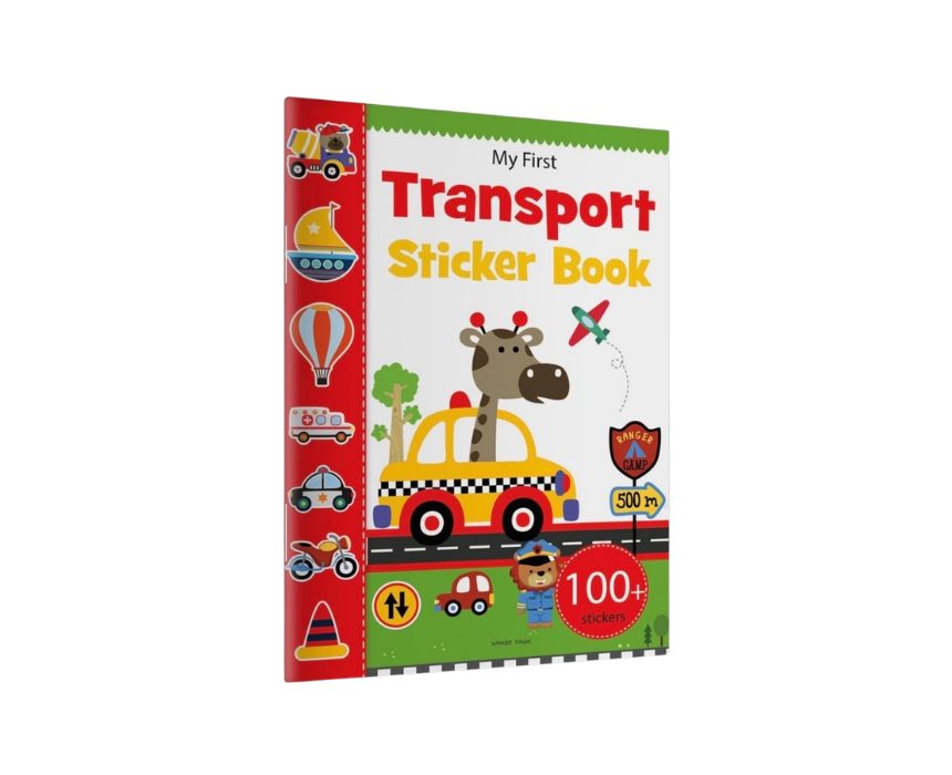 4 My First Transport Sticker Book - Image 1