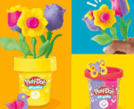 PLAY DOH TULIPS AND DAFFODILS - Image 