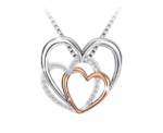 J.Rosée Jewelry Heart Pendant Necklace - Image 