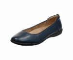 Naturalizer Women's Flexy Ballet Flat in Navy Leather - Image 