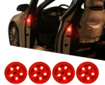 Mini Car Door Warning Strobe Lights – LED Safety, Magnetic Sensor - Image 