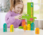 Fisher Price Preschool Learning Toy Adding Alligator Counting Activity - Image 