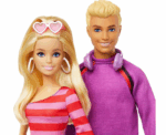 Barbie Fashionistas KEN And BARBIE 65th Anniversary Collectible - Image 