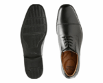 Clarks Leather Shoes in Black - Image 