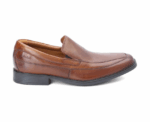 Clarks Loafer in Dark Tan - Image 