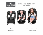 LORELLI IMOLA CAR SEAT WITH ISOFIX - Image 