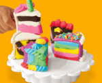 Play Doh Super Slice Cake Playset - Image 