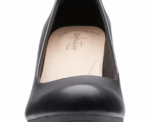 Clarks Women’s Adriel Viola in Black Leather - Image 