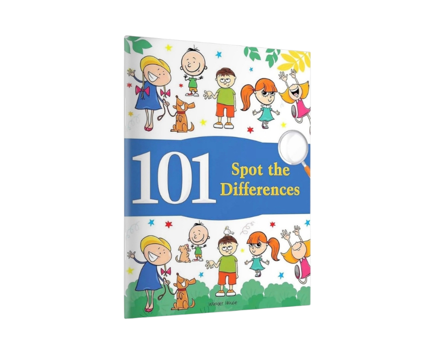 7 101 Spot the Differences Books - Image 1