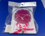 Handcrafted Rose Soap Gift in Pink - Image 