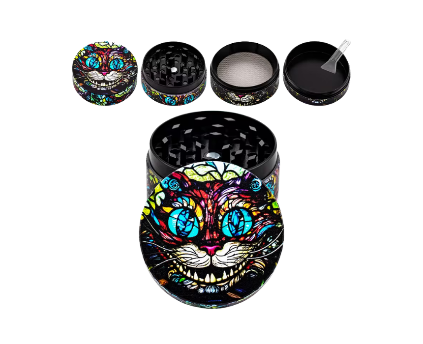 80 4-Layer Zinc Alloy Manual Grinder - Image 1