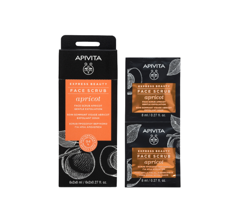 Apivita Face Scrub Apricot For Gentle Exfoliation Apivita Face Scrub Apricot For Gentle Exfoliation - Image 1