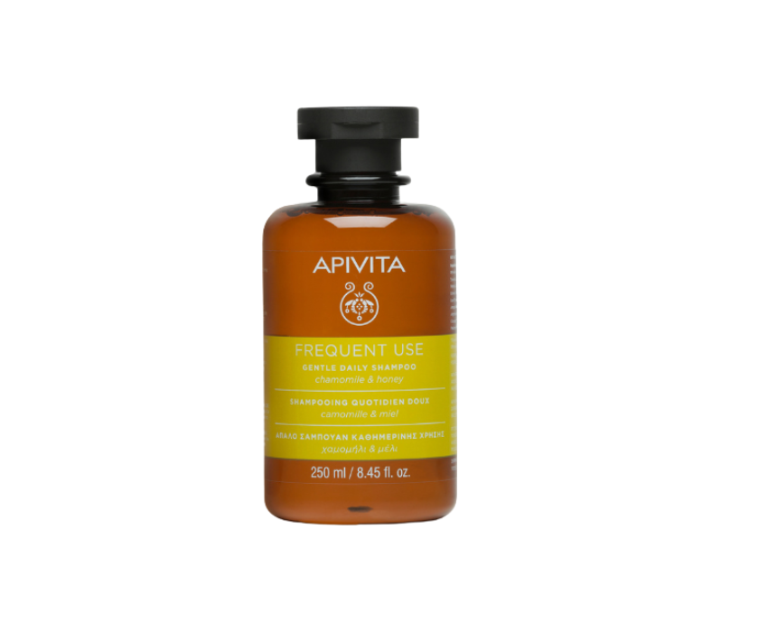 Apivita Gentle Daily Shampoo Chamomile And Honey 250ml Apivita Gentle Daily Shampoo Chamomile And Honey 250ml - Image 1