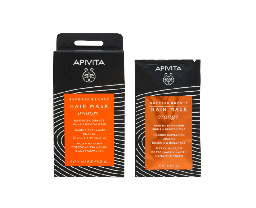 Apivita Hair Mask Orange Shine And Revitalizing Apivita Hair Mask Orange Shine And Revitalizing - Image 1