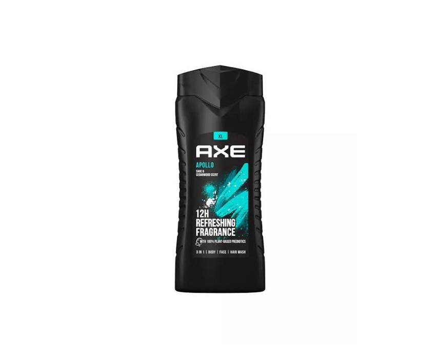 Axe 3In1 Body Face Hair Wash Apollo 400 ml Axe 3In1 Body Face Hair Wash Apollo 400 ml - Image 1