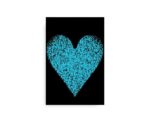 Black & Blue Heart - Image 