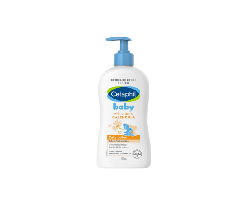 Cetaphil Baby Calendula Daily Lotion 400ml Pump Cetaphil Baby Calendula Daily Lotion 400ml Pump - Image 1