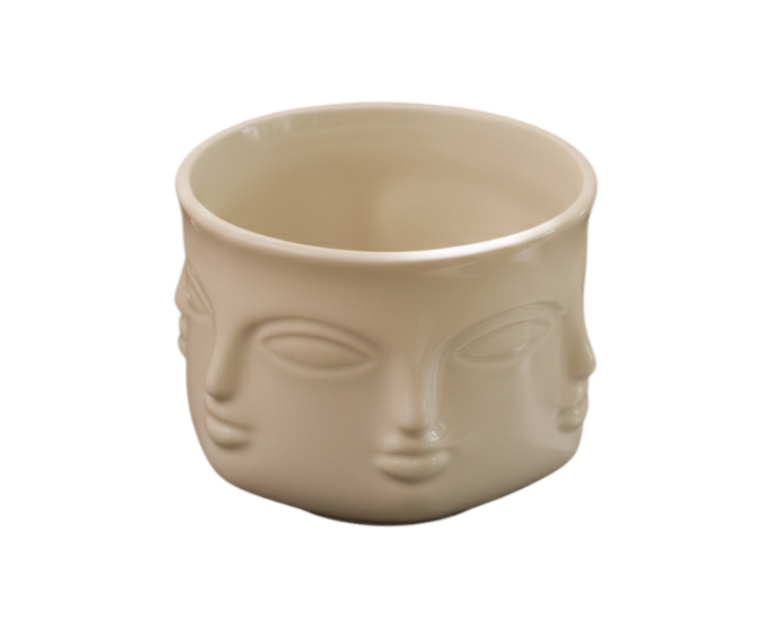 Copy of Copy of Copy of Where art and daily life beautifully meet._20260125_000538_0000 Face Design Ceramic Bowl - Image 1