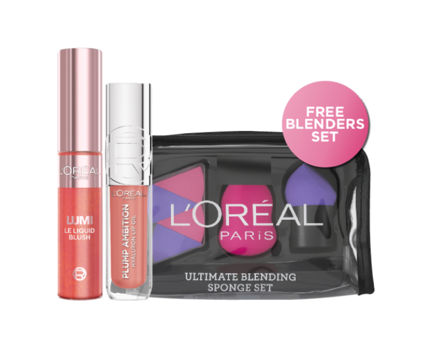 Lumi Blush And Lip Oil Set Lumi Blush And Lip Oil Set - Image 1