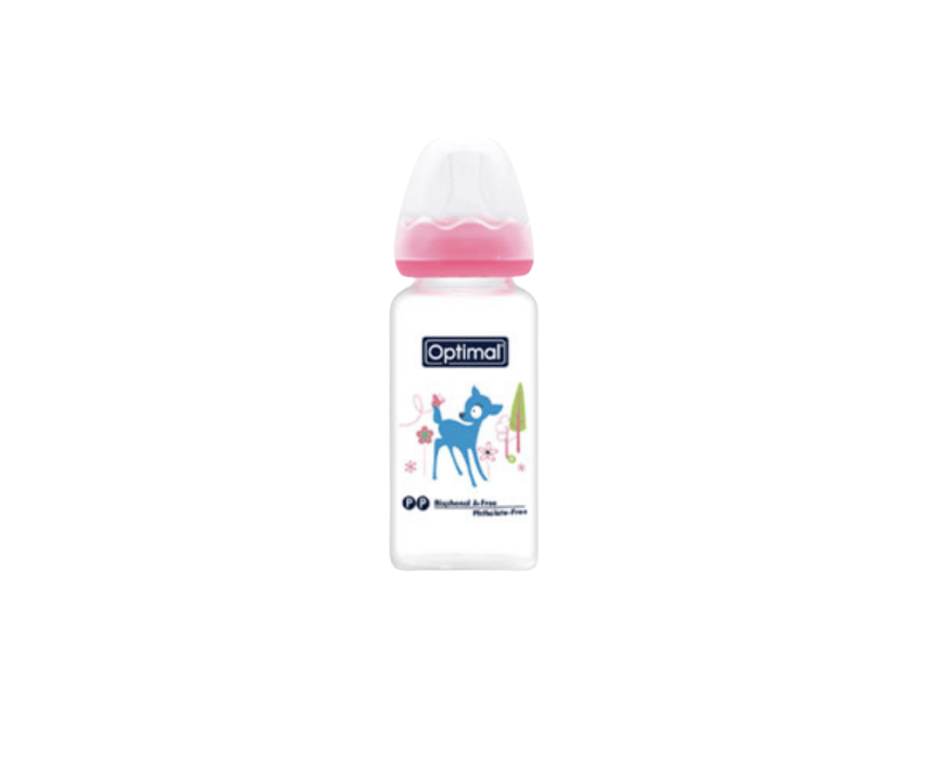 Optimal Glass Feeding bottle 160 ML OPB-1094 Optimal Glass Feeding bottle 160 ML OPB-1094 - Image 1