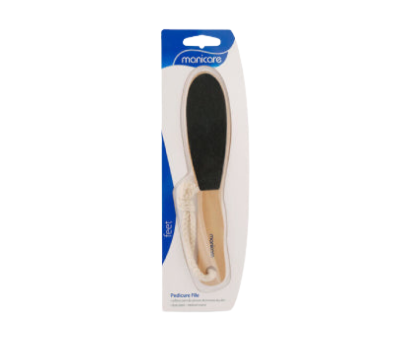 Pedicure Wooden Foot File Manicare Pedicure Wooden Foot File Manicare - Image 1