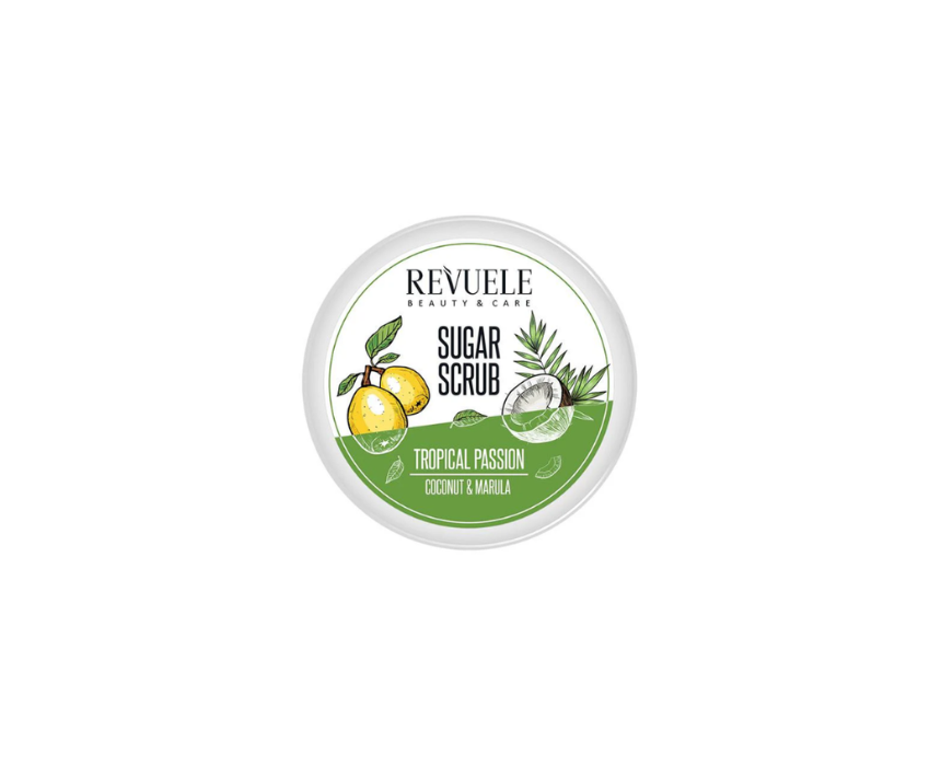 Revuele Sugar Scrub Tropical Passion Coco And Marula Oils Revuele Sugar Scrub Tropical Passion Coco And Marula Oils - Image 1