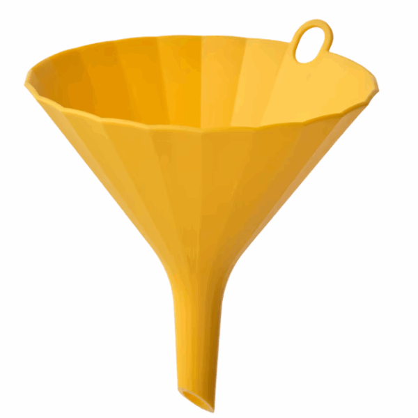 IKEA Funnel, bright yellow, 11.5 cm