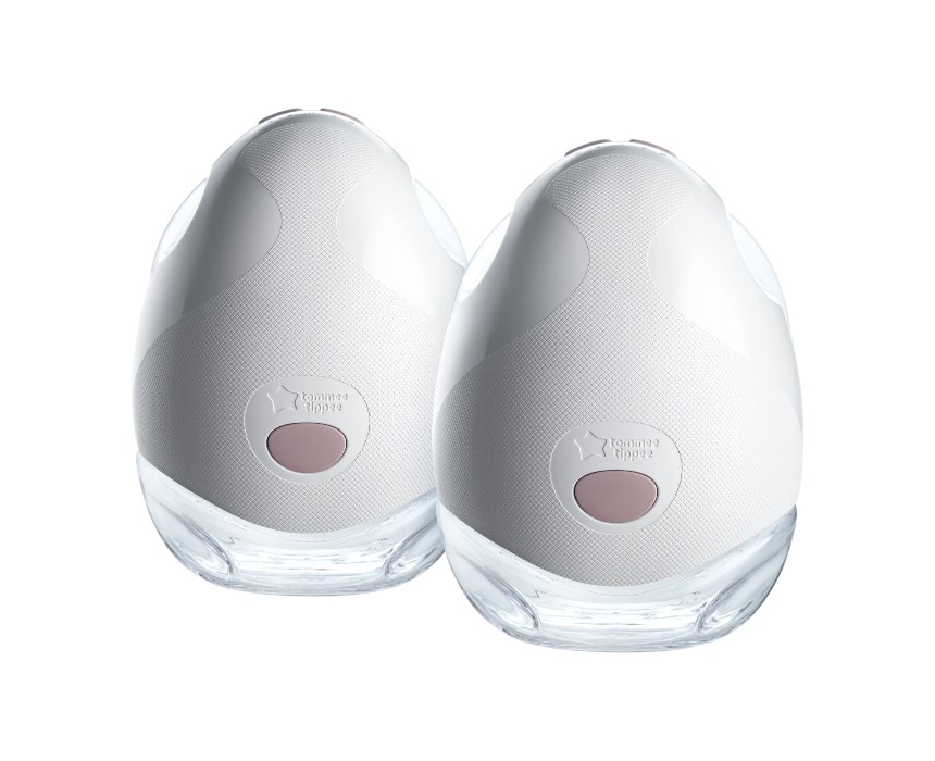 TT-DOUBLE-WEARABLE-BREAST-PUMP_26573981-a75e-46f7-bb27-40f01fc2f377.3d89cc158d46d7e823f3db382bb59b32 Tommee Tippee Wearable Double Electric Pump - Image 1