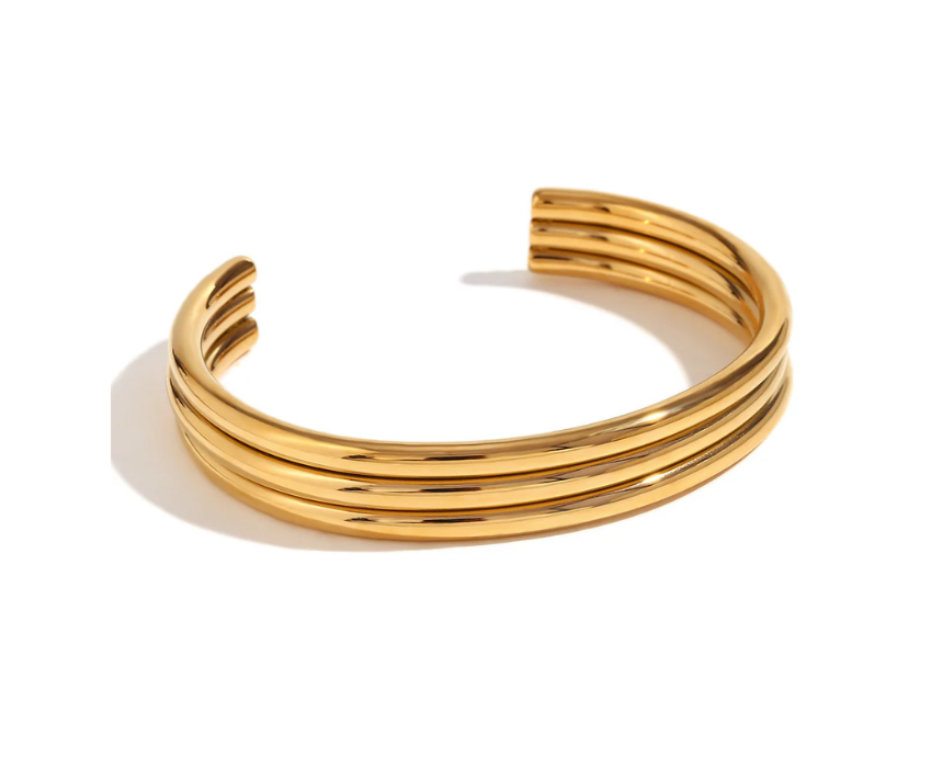 Untitled design (10) Layered Bangle - Image 1