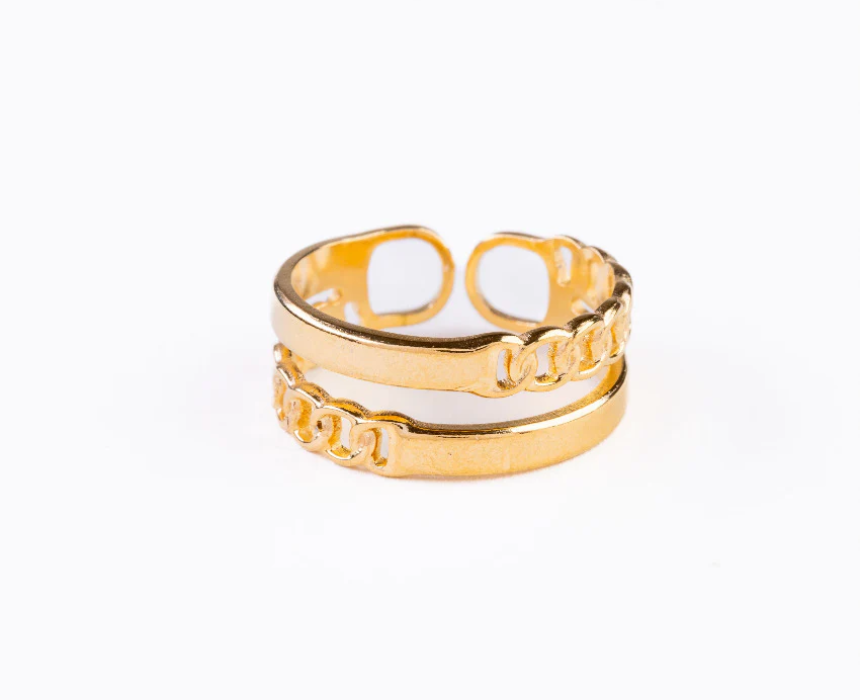 Untitled design - 2026-03-24T104310.700 Double Chain Ring - Image 1