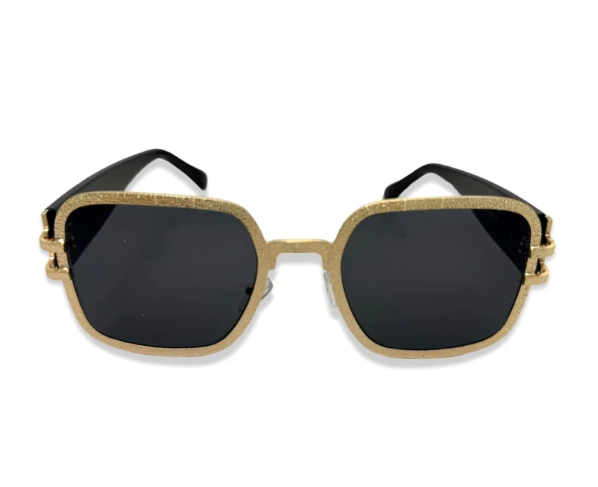 Untitled design (23) Gold Frame Sunglasses - Image 1