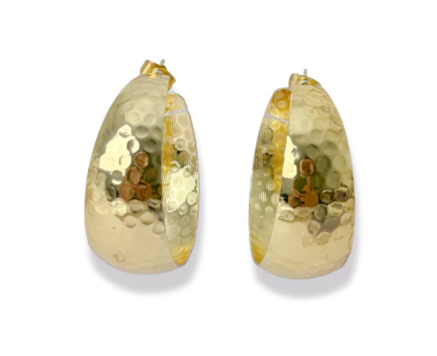 Untitled design (35) Wide Hoop Earrings - Image 1